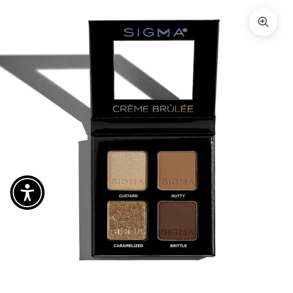 Sigma Beauty CRÈME BRÛLÉE EYESHADOW QUAD